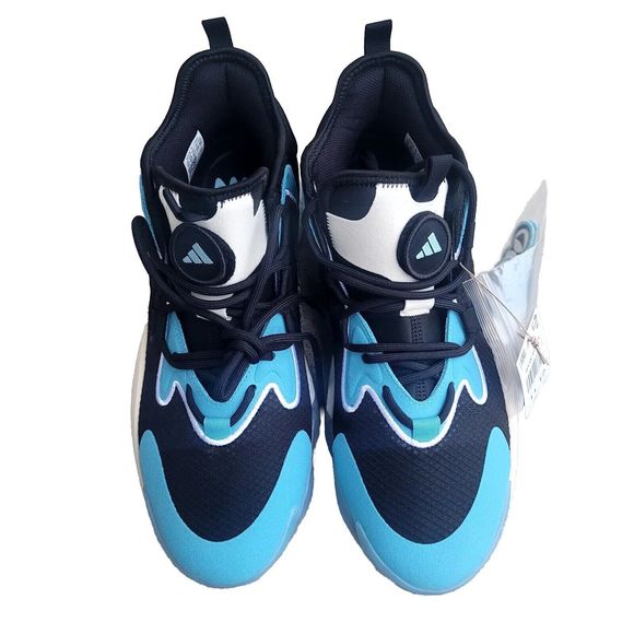 Adidas BYW Select Men’s Sneaker Basketball Shoe Athletic Trainers Black and blue main image 9